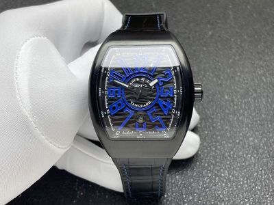 ABF™ Factory Franck Muller Vanguard V45 Black carbon fiber case Diameter 45mm watch